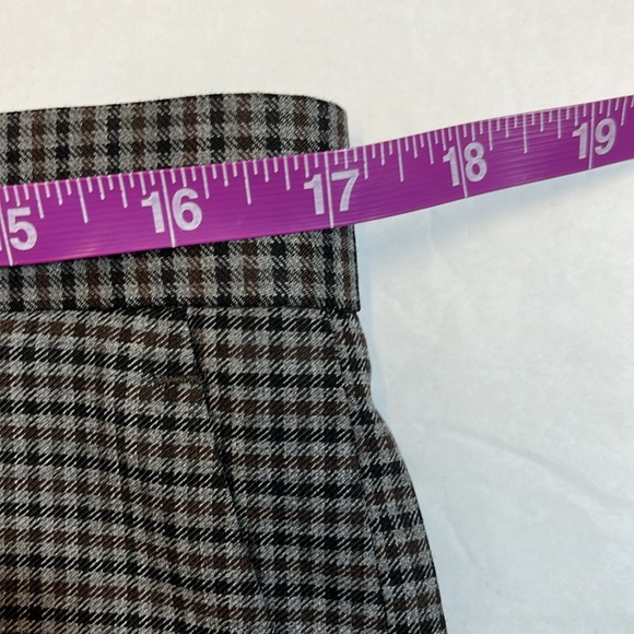 NEW J Crew Bowery Slim-fit pant in wool blend in Plaid!!! - Picture 4 of 5
